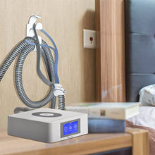 Load image into Gallery viewer, CPAP Hose Hanger with Anti-Skid Function,CPAP Hose Organizer and Headband Hook Combined into one. Provide Stable and Tangle Free CPAP Pipeline System to Make You Sleep Better