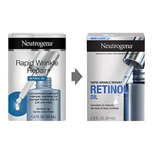 Load image into Gallery viewer, Neutrogena Rapid Wrinkle Repair Retinol Anti-Wrinkle Oil, Lightweight Anti-Wrinkle Face Serum to Fight Dark Spots, Deep Wrinkle Treatment, 0.3% Concentrated Retinol, 1.0 fl. oz