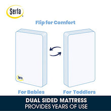 Load image into Gallery viewer, Serta Tranquility Eco Firm 2-Stage Premium Baby Crib Mattress & Toddler Mattress -Waterproof - GREENGUARD Gold Certified - Hypoallergenic - 50 Year Warranty - Made in USA