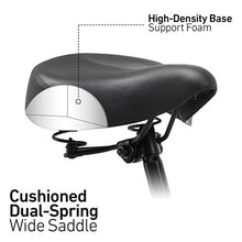 Load image into Gallery viewer, sixthreezero Around The Block Men's 3-Speed Beach Cruiser Bicycle, 24" Wheels, Matte Black with Black Seat and Grips