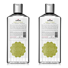 Load image into Gallery viewer, Cremo Rich-Lathering Sage & Citrus Body Wash, A Revitalizing Combination of Bright Mandarin, Dry Herbs and White Cedar, 16 Oz (Pack of 2)
