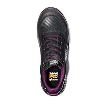 Load image into Gallery viewer, Timberland PRO Women's Low Reaxion Athletic Composite Toe Industrial Boot, Black/Purple, 9.5