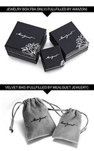 Load image into Gallery viewer, MEALGUET Jewelry Fashion Stainless Steel Signet Ring with Black Agate for Men, Size 10