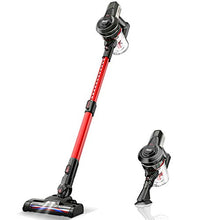 Load image into Gallery viewer, Cordless Vacuum Cleaner Handy and Extendable, Lightweight Quiet Powerful Suction 160W, Rechargeable Stick Handheld Vac, 2 Speed Modes for Pet Hair Hardwood Floors Carpet - INSE N6