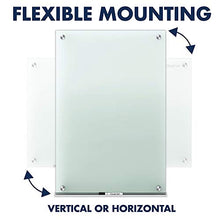 Load image into Gallery viewer, Quartet Glass Whiteboard, Non-Magnetic Dry Erase White Board, 3' x 2', Infinity, Frosted Surface (G3624F)