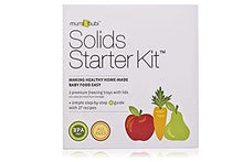 Load image into Gallery viewer, Mumi&Bubi Solids Starter Kit, Two Reusable Baby Food Freezer Storage Trays - Perfect Container for Homemade Baby Food - Each Tray has 21 x 1 oz Cubes, 42 oz Total Capacity