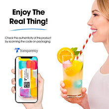 Load image into Gallery viewer, Reusable Ice Cubes For Drinks - Chills Drinks Without Diluting Them - Made From BPA Free Plastic - Refreezable, Washable, Quick And Easy To Use - For All Beverages - Pack Of 30 With Storage Container