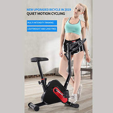 Load image into Gallery viewer, Ship from USA, Indoor Cycling Bike Stationary - Cycle Bike with Comfortable Seat Cushion - Health & Fitness Indoor Cycling Bike -Dual Felt Pad Resistance with Caged Pedals - Adjustable Seat (A)