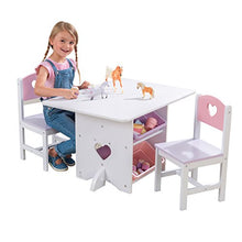 Load image into Gallery viewer, Kidkraft Heart Table and Chair Set