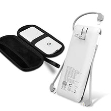 Load image into Gallery viewer, 10000mAh Q Portable Charger, Ultra Slim USB C Power Bank, 4 Output Dual Input External Battery Pack with Built-in AC Wall Plug,Built in Micro and USB C Three Cables Compatible with All mobilephone