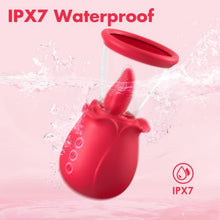 Load image into Gallery viewer, Rose Toy for Woman-Rose Sucking Sex Toy, 3 in 1 Sucking &Licking Rose Vibrator-Dildo G Spot Vibrator Nipple Stimulator,Clitoral Sucking Sex Toy for Couples, Personal Massager Adult Sex Toys for Women