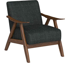 Load image into Gallery viewer, Lexicon Fabric Accent Chair, Dark Gray