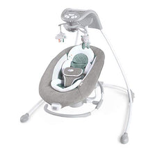 Load image into Gallery viewer, Ingenuity DreamComfort Inlighten Cradling Swing & Rocker - Foldable Plug-in Swing - Pemberton (12321)