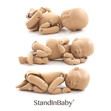 Load image into Gallery viewer, StandInBaby Bundle 2 | Newborn Photography Starter Kit | Free Online Training | Baby Photo Props | Simulated Silicone Lifelike Newborn Baby Doll Model