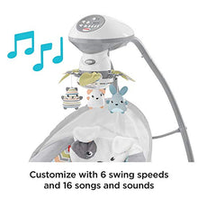 Load image into Gallery viewer, Fisher-Price Sweet Snugapuppy Dreams Cradle 'n Swing