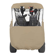 Load image into Gallery viewer, Classic Accessories Fairway Golf Cart Travel Enclosure, Khaki, Long Roof
