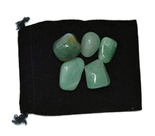 Load image into Gallery viewer, Healing Crystals India Chakra Crystals Healing Stones Natural Crystals Gemstones Spiritual Stones Reiki Healing Chakra Balancing Metaphysical Healing Polished Tumbled Stones (1, Green Aventurine)