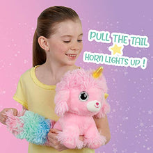 Load image into Gallery viewer, WowWee Ploosh Glowcorns - Puppycorn Interactive Plush with Light-up Horn