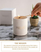 Load image into Gallery viewer, Premium Scented Candle Soy Candle | Luxurious Redcurrant & Vanilla Aromatherapy | Ceramic Jar Vegan All Natural Clean Burn Soy Candles Strong Highly Scented Candles | Gift Boxed Perfect for Gifting