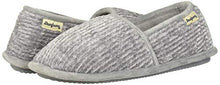 Load image into Gallery viewer, Dearfoams Women's Chenille A-Line Slipper, Sleet, Large