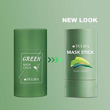 Load image into Gallery viewer, Green Tea Mask Stick, Green Mask Stick, Deep Cleansing Smearing Mask, Clay Charcoal Facial Mask Stick, Balancing Oil & Water, Moisturizing & Nourishing Skin