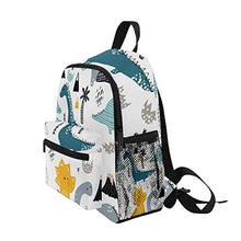 Load image into Gallery viewer, Cute Kid's Toddler Backpack Dinosaur Schoolbag for Boys Girls,Kindergarten Children Bag Preschool Nursery Travel Bag with Chest Clip((Dino Scandinavian Style))