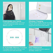 Load image into Gallery viewer, V-White Electric Toothbrush Adults - Ultrasonic U-Shaped Toothbrushes for Teeth Whitening - 360° Mouth Cleansing, Hands free Gums Protection - Wireless Charging & LED Light - Waterproof IPX7 Certified