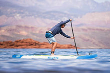 Load image into Gallery viewer, Kingdely Inflatable Stand Up Paddle Board, Comes with Durable SUP Accessories & Portable Carry Bag, Non-Slip Deck, Leash, Paddle and Pump, Standing Boat for Youth & Adult