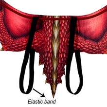 Load image into Gallery viewer, Coedfa Halloween Costume Party Decorations, Halloween Props, Halloween Supplies Halloween Cosplay Fantasy Halloween Dinosaurio Dragon Costume Cosplay Animal Wing Accessory (Red)