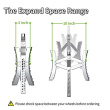 Load image into Gallery viewer, RVMATE RV Leveling Blocks, 10 Packs and Camper Metal Wheel Chock Stabilizer 2 Packs