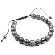 Load image into Gallery viewer, Iridescent Spectrolite Bracelet - Handcrafted Natural Gemstone Jewelry for Men & Women