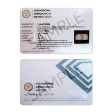 Load image into Gallery viewer, Solitaire 1.28 CTT Peridot Certified Diamond Cluster Earring, Round Green August Birthstone Bridal Wedding Earrings, Mother Birthday Comfortable Studs, 18K Yellow Gold, Pair