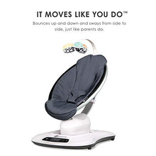 Load image into Gallery viewer, 4moms mamaRoo 4 Baby Swing | Bluetooth Baby Rocker with 5 Unique Motions | Cool Mesh Fabric | Dark Grey