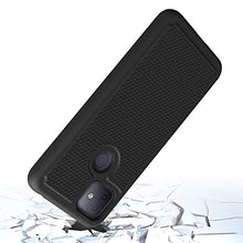 Load image into Gallery viewer, T-Mobile Revvl 4 Plus Case, TCL Revvl 4 Plus case with HD Screen Protector,Giner Dual Layer Heavy-Duty Military-Grade Armor Defender Protective Phone Case Cover for T-Mobile Revvl 4+ (Black Armor)