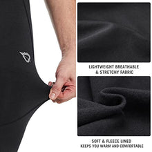 Load image into Gallery viewer, BALEAF Men's Thermal Fleece Running Pants Cycling Tights Long Warm Bike Leggings Cold Weather Winter Gear Outdoor New Black Size L