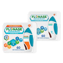 Load image into Gallery viewer, Flonase Sensimist Allergy Relief Nasal Spray Non-Drowsy Allergy Medicine for Kids and Allergy Medicine for Adults, Gentle Mist Multipack - 120 Sprays Total (2 Bottles of 60 Sprays)