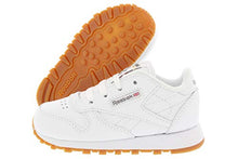 Load image into Gallery viewer, Reebok baby boys Classic Leather Sneaker, White/Gum, 2 Toddler US