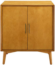 Load image into Gallery viewer, Crosley Furniture Landon Mid-Century Modern Bar Cabinet, Acorn