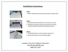 Load image into Gallery viewer, Body Heat Activated Crib, Twin, Full, Queen or King Size Bed Warmer Mattress Pad (Crib)