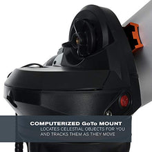 Load image into Gallery viewer, Celestron - 114LCM Computerized Newtonian Telescope - Telescopes for Beginners - 2 Eyepieces - Full-Height Tripod - Motorized Altazimuth Mount - Large 114mm Newtonian Reflector