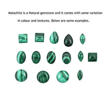 Load image into Gallery viewer, Natural Malachite Earrings 925 Silver Overlay handmade Dangle Earrings