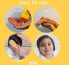 Load image into Gallery viewer, T is for Tame - Hair Taming Matte Cream | All-Natural Hair Products for Babies, Toddlers & Kids Made with Organic Coconut Oil & Jojoba | Light Hold for Flyaway Hair | Not Stiff, Sticky, or Greasy