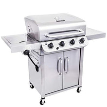 Load image into Gallery viewer, Char-Broil 463375919 Performance Stainless Steel 4-Burner Cabinet Style Liquid Propane Gas Grill