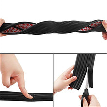 Load image into Gallery viewer, Cute Cute Jump 29.5ft Edge Guards Baby Proofing Guard Corner Guards Extra Wide Edge Cushion Table Protectors (Black)