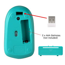 Load image into Gallery viewer, Wireless Keyboard and Mouse Combo,【Full Size Chiclet Keyboard,Long Battery Life】 RECCAZR Ultra Thin 2.4G Cordless Optical Wireless Mouse and Keyboard Set with Nano USB Receiver (White)