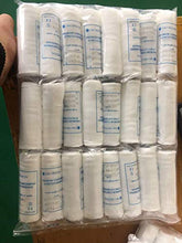 Load image into Gallery viewer, D&H Medical 24 Bulk Pack Gauze Stretch Bandage Roll, 4 Inch X 4 Yards, Used for Wound Care, Easy to Use Cotton Ply Rolled Hand Wrap Dressing Ankles & Knees. Add to First Aid Supplies.