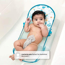 Load image into Gallery viewer, Delta Children Baby Bather Includes 2 Reclining Positions, Grey Tide
