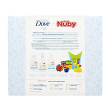Load image into Gallery viewer, Baby Dove + Nuby Splish Splash Bathtime Gift Set Rich Moisture Dermatologist Tested