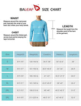 Load image into Gallery viewer, BALEAF Men's Long Sleeve Shirts Lightweight UPF 50+ Sun Protection SPF T-Shirts Fishing Hiking Running Gray Size XXL