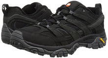 Load image into Gallery viewer, Merrell Men's Moab 2 Smooth Hiking Boot, Black, 8 M US